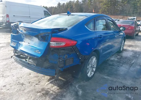 2019 Ford Fusion Hybrid Se from USA, damaged, VIN 3FA6P0LU3KR221380